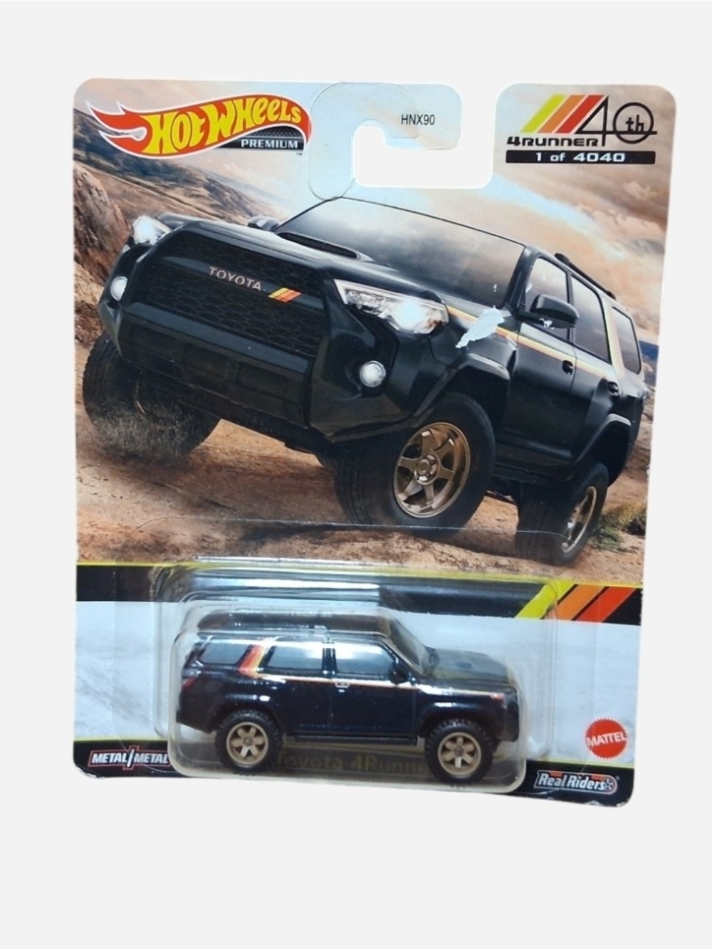 Hot Wheels 40th Anniversary Exclusive Toyota 4Runner Toy Car